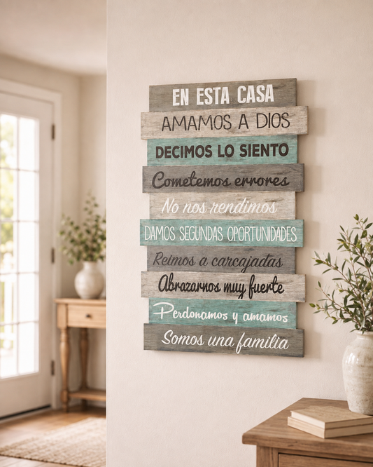 Cuadro de 10 frases