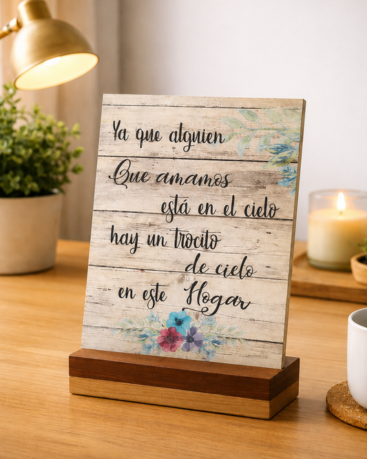 Cuadro de Escritorio Personalizado
