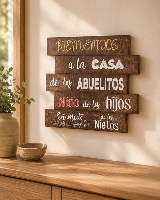 Cuadro Personalizado para Abuelos