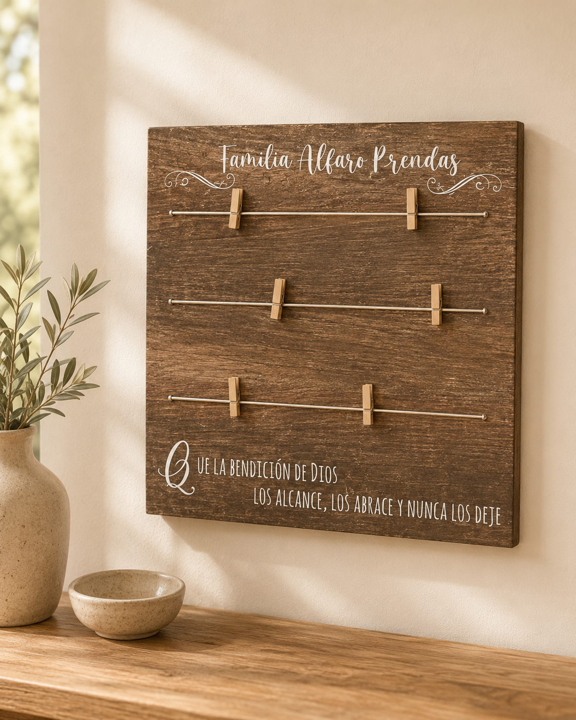 Cuadro de Oraciones e Intenciones Personalizado