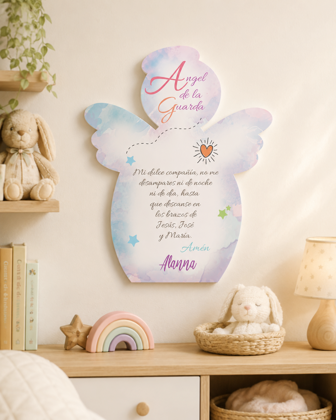 Ángel de la guarda personalizado