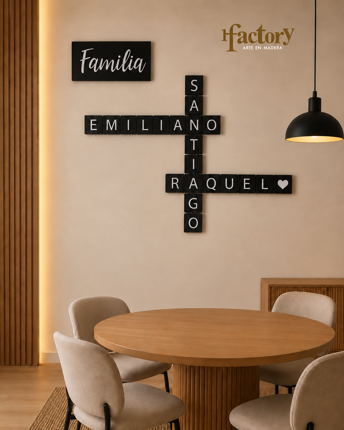 Nombres cruzados personalizados
